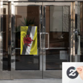 Brunei Flag Fensteraufkleber (Büro Tür)