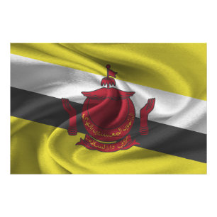 Brunei Flag Fotodruck
