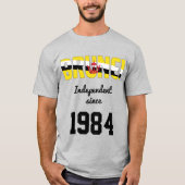 Brunei Flag Independence Celebration T-Shirt (Vorderseite)