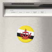 Brunei Flag Magnet (In Situ (Geschirrspüler))