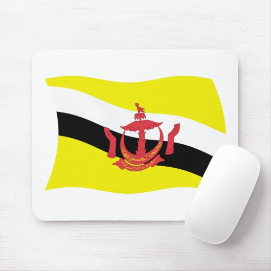 Brunei Flag Mousepad (Mit Mouse)