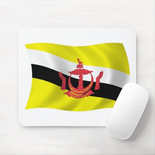 Brunei Flag Mousepad (Mit Mouse)