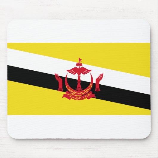Brunei Flag Mousepad (Vorne)