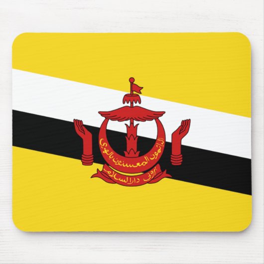 Brunei Flag Mousepad (Vorne)