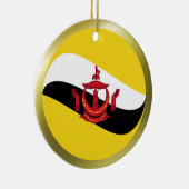 Brunei Flag Ornament (Rechts)