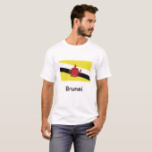 Brunei Flag T-Shirt (Vorne ganz)