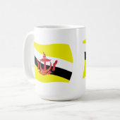 Brunei Flag Tasse (Vorderseite Links)