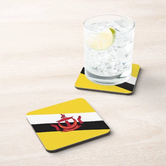 Brunei Flag Untersetzer (Rechte Seite)