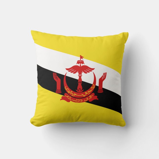 Brunei Flag x Flag Kissen (Vorderseite)
