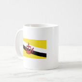 Brunei-Flagge Kaffeetasse (Vorderseite Links)