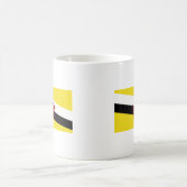 Brunei-Flagge Kaffeetasse (Mittel)