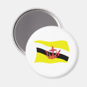 Brunei-Flagge-Magnet Magnet (Vorderseite/Rückseite)