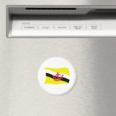 Brunei-Flagge-Magnet Magnet (In Situ (Geschirrspüler))