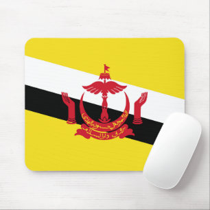 Brunei-Flagge Mousepad