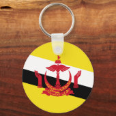Brunei-Flagge Schlüsselanhänger (Vorderseite)