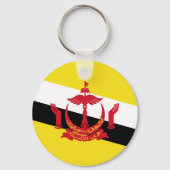 Brunei-Flagge Schlüsselanhänger (Rückseite)