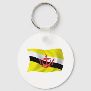 Brunei-Flagge-Schlüsselanhänger Schlüsselanhänger