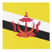 Brunei-Flagge Würfel (Rechts)