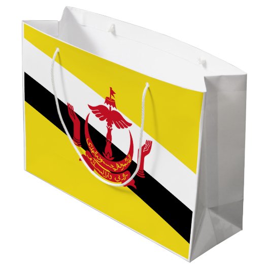Brunei Große Geschenktüte (Rückseite Schrägansicht)