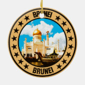 Brunei Keramik Ornament (Hinten)