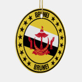 Brunei Keramik Ornament (Rechts)