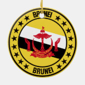 Brunei Keramik Ornament (Hinten)