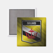 Brunei Magnet (Vorderseite/Rückseite)