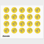 Brunei Map Sticker (Blatt)