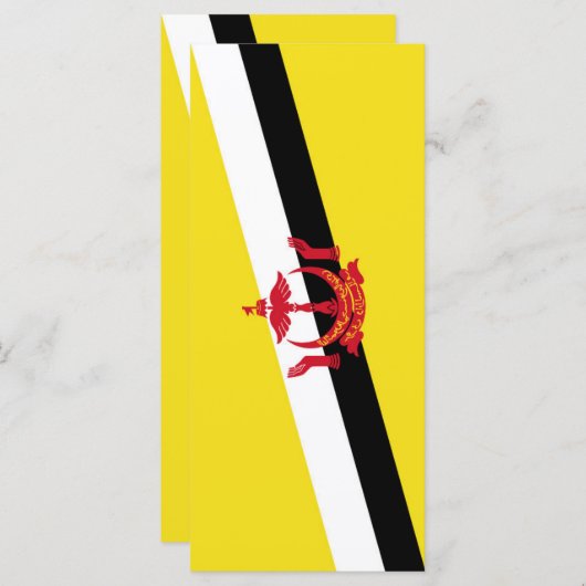 Brunei Menükarte (Vorne/Hinten)