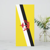 Brunei Menükarte (Stehend Vorderseite)