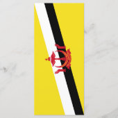 Brunei Menükarte (Vorderseite)