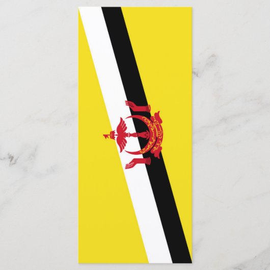 Brunei Menükarte (Vorderseite)