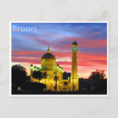 Brunei-Moschee Postkarte (Vorderseite)