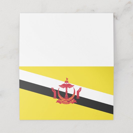 Brunei Platzkarte (Außenseite Aufgefaltet)