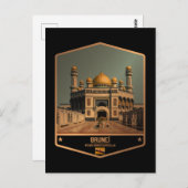 Brunei Postkarte (Vorne/Hinten)