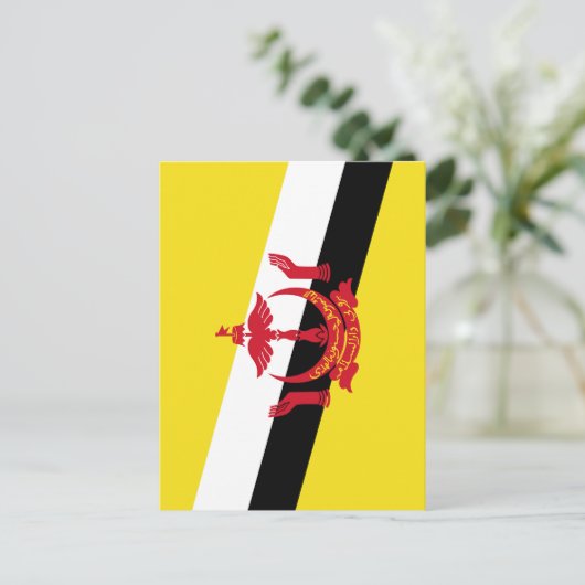Brunei Postkarte (Stehend Vorderseite)