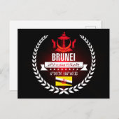 Brunei Postkarte (Vorne/Hinten)