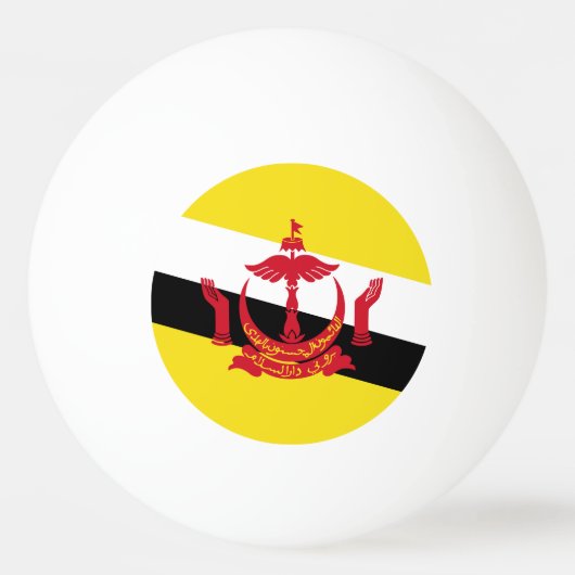 Brunei Tischtennisball (Vorderseite)