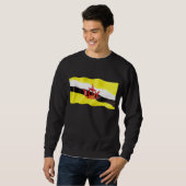 Brunei-Wellenartig bewegen Sweatshirt (Vorne ganz)