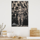 BRUNEL Isambard Kingdom Brunel Engineer Genius Poster (Küche)