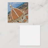 Brunelleschi-Kuppel Mitteilungskarte (Vorne/Hinten)