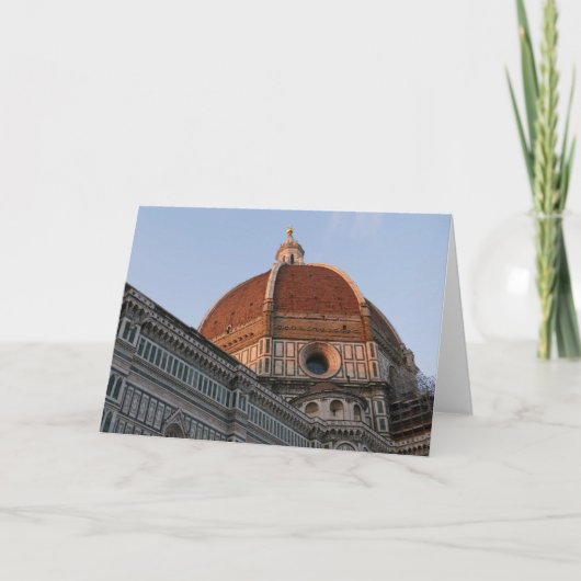 Brunelleschi's Dome, Florenz, Italien - Karte (Vorderseite)