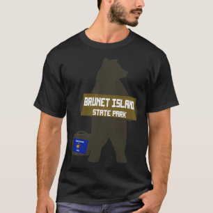 Brunet Island Staat Park Wisconsin Hitchwandern Be T-Shirt