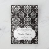 Brünett Girl First Communion 'Danke' Dankeskarte (Innenseite)