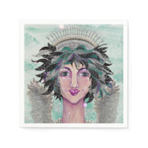 Brünett Guardian Angel Magi Angelica