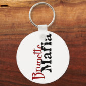 Brünett Mafia - Schlüsselanhänger (Vorderseite)