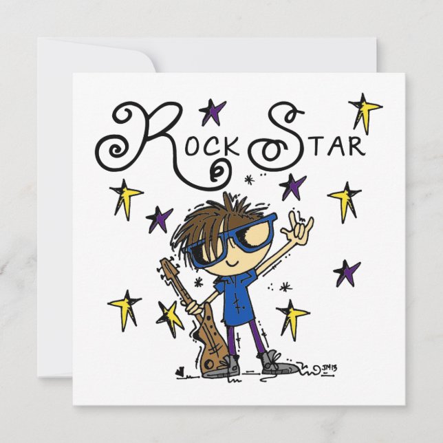 Brünett Rock Star (Vorderseite)