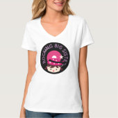 Brünett Rocking Big Sister T-Shirt (Vorderseite)