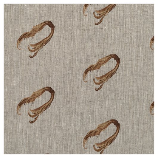 Brünett Stoff (Muster)
