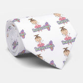 Brünette Ballerina - rosa T-Shirts und Geschenke Krawatte (Gerollt)